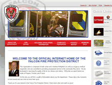 Tablet Screenshot of falconfirepd.org